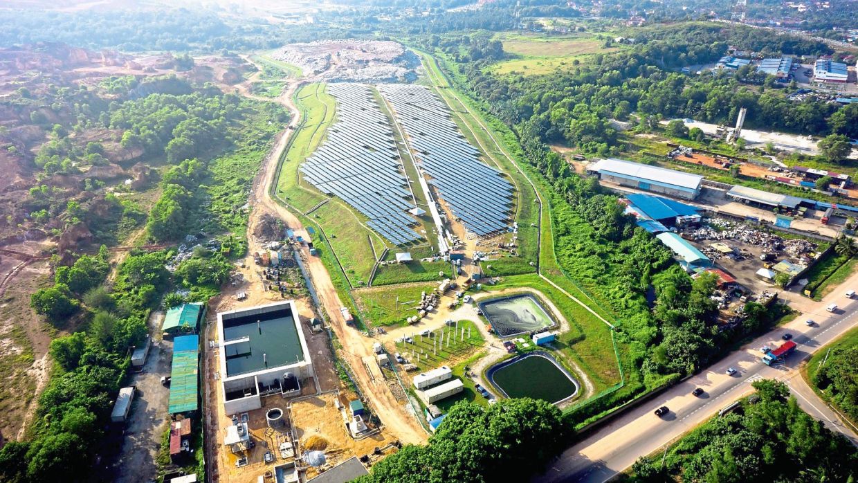 Kenyir solar facility EPCC project execution timeline and Cypark investor tracking