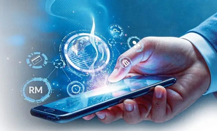 Digital banking – the next frontier showing modern mobile payment technology