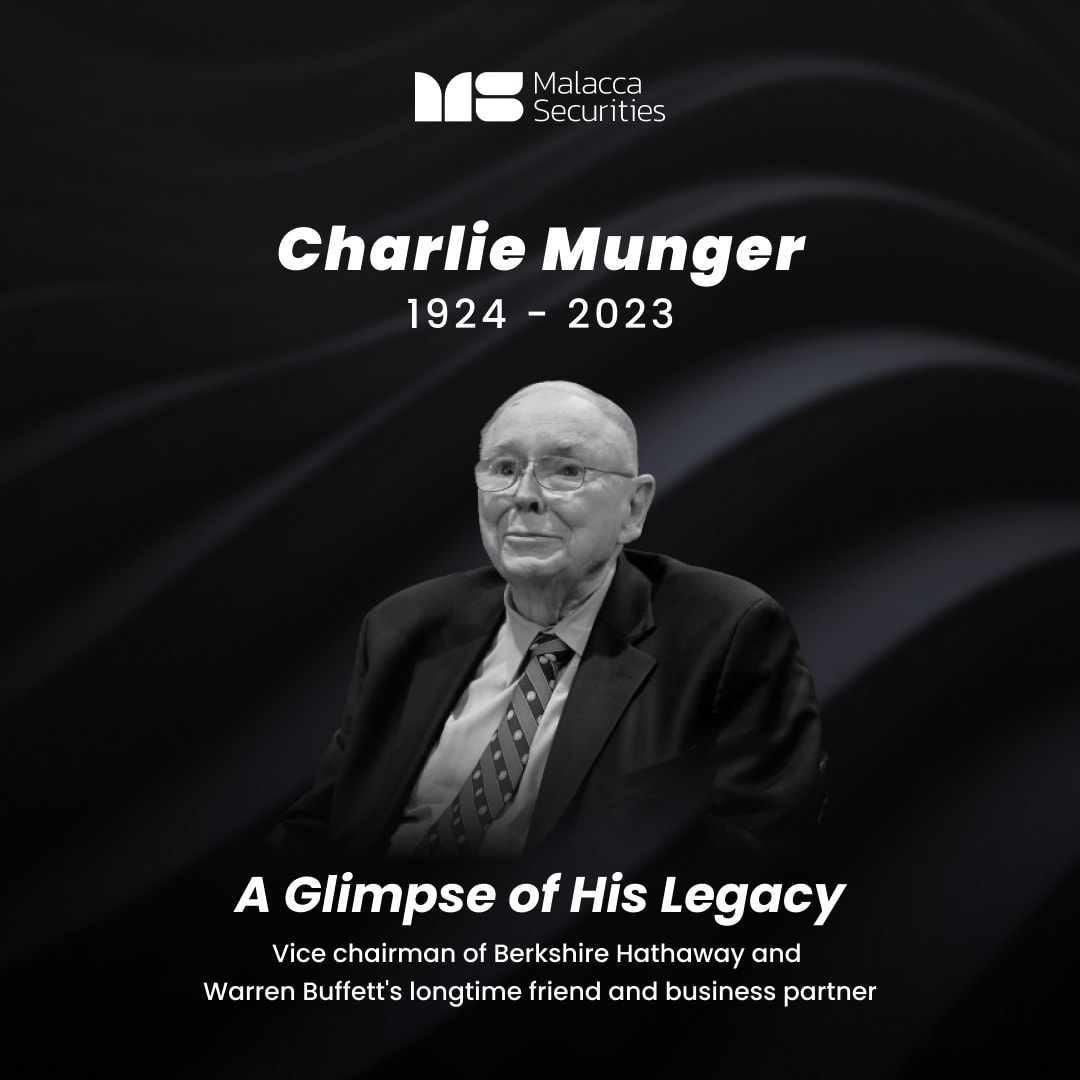 Charlie Munger, Vice-Chair of Berkshire Hathaway, passed away at 99 in a California hospital on Tuesday.