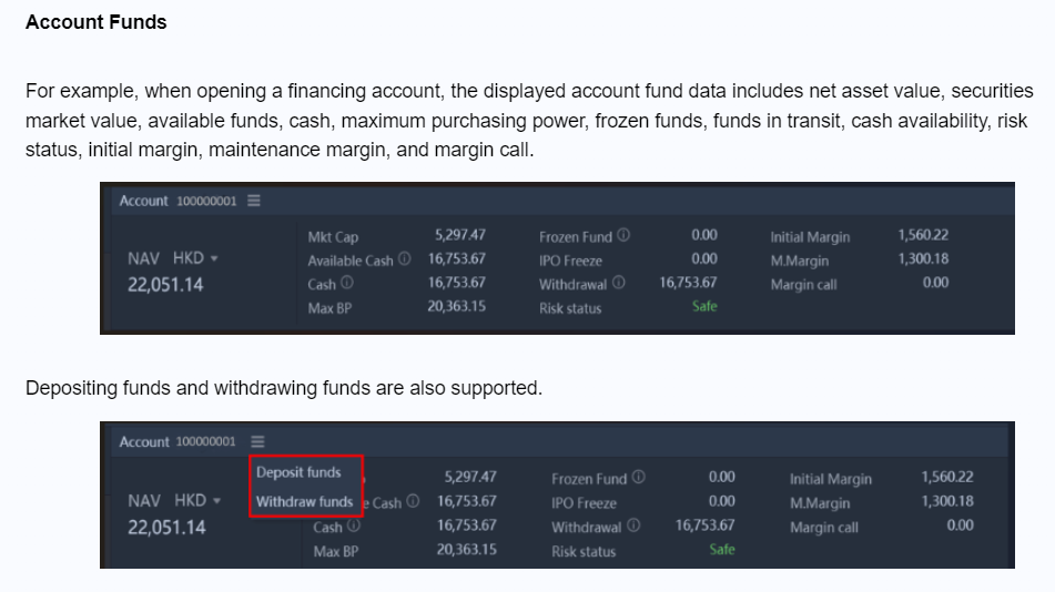 Account Tab in Mplus Global Desktop Version.