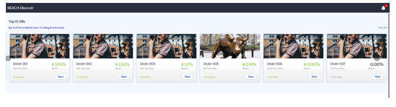 Navigate to the left sidebar and click on Discover.