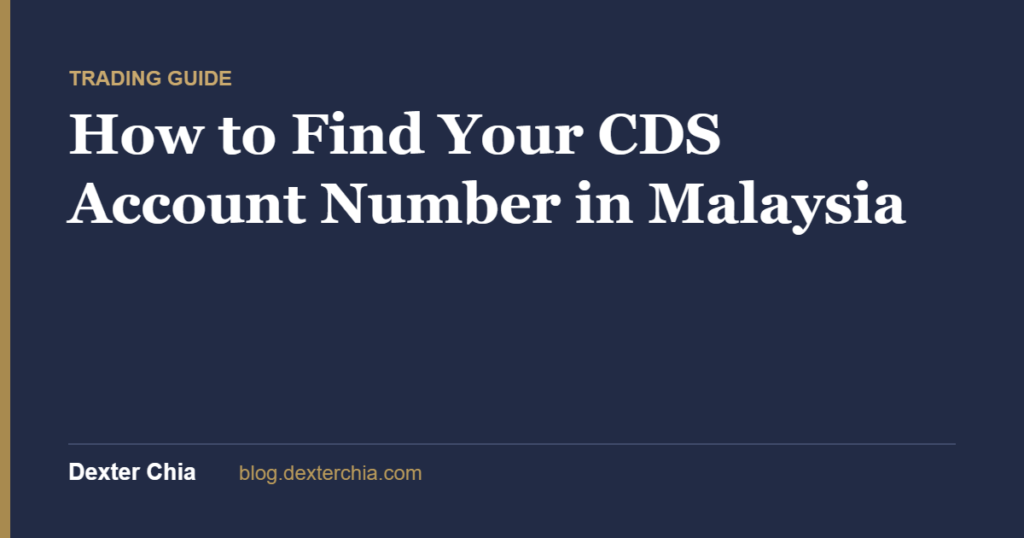 How to Find Your CDS Account Number in Malaysia