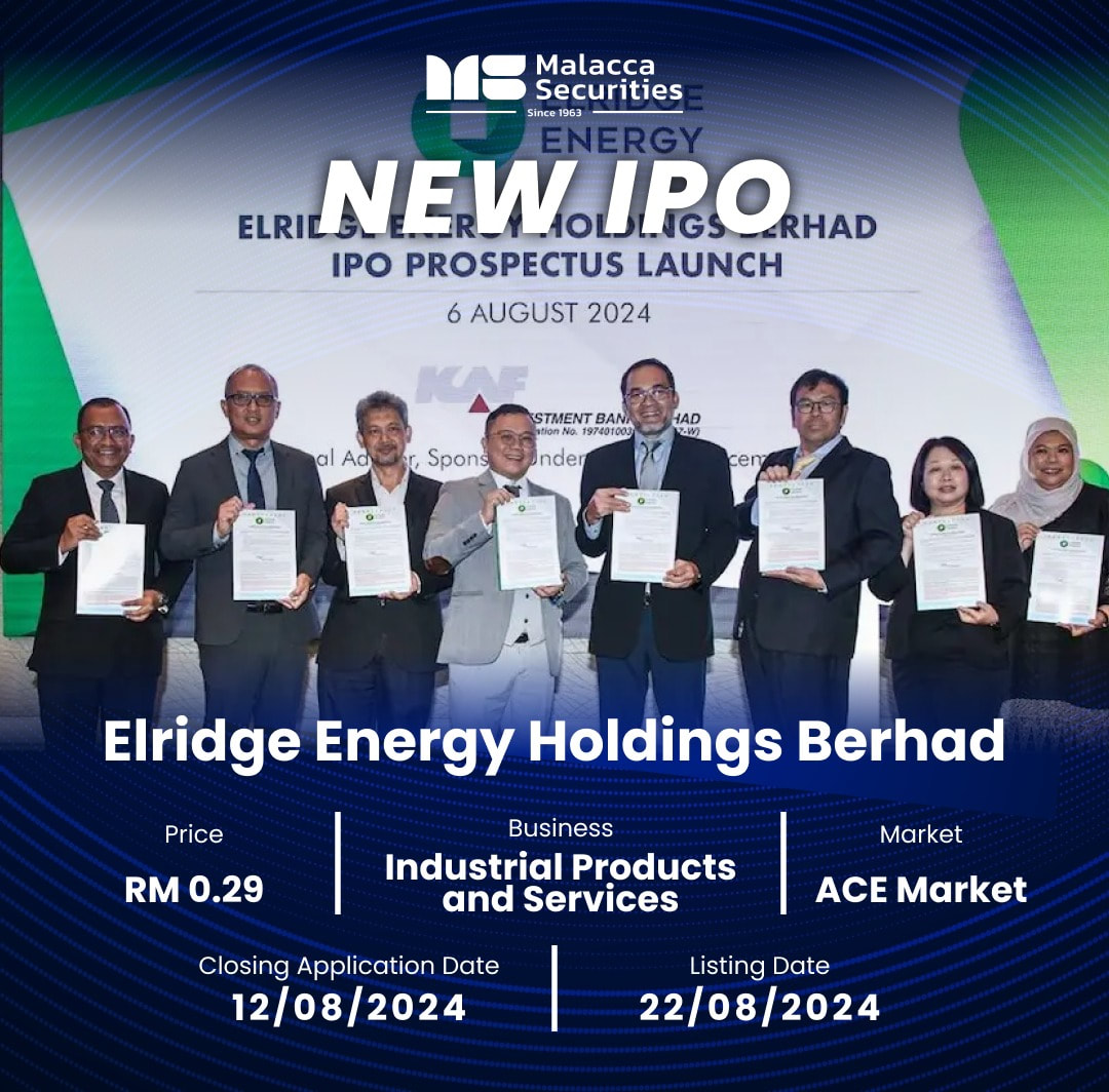 New IPO - Elridge Energy Holdings Berhad