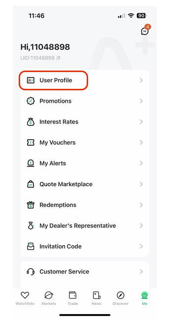 Update Your Profile in M+ Global App | Eligible for all M+ Clients: m global update profile 2