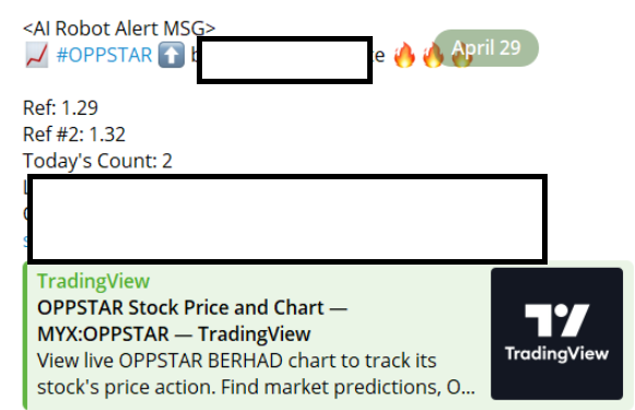 Oppstar Berhad Share Price rose 20% in a day: How to spot it earlier?: oppstar alert