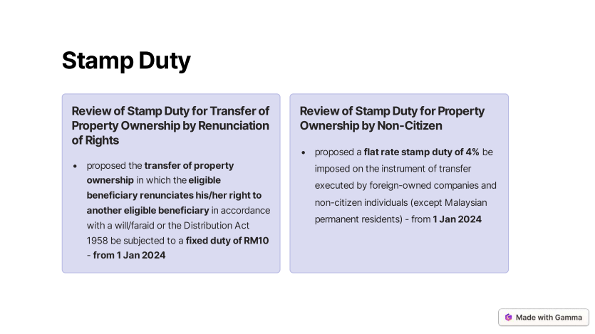 Tax Updates: Summary of the Malaysia's Budget 2024 Tax Updates: tax update 7