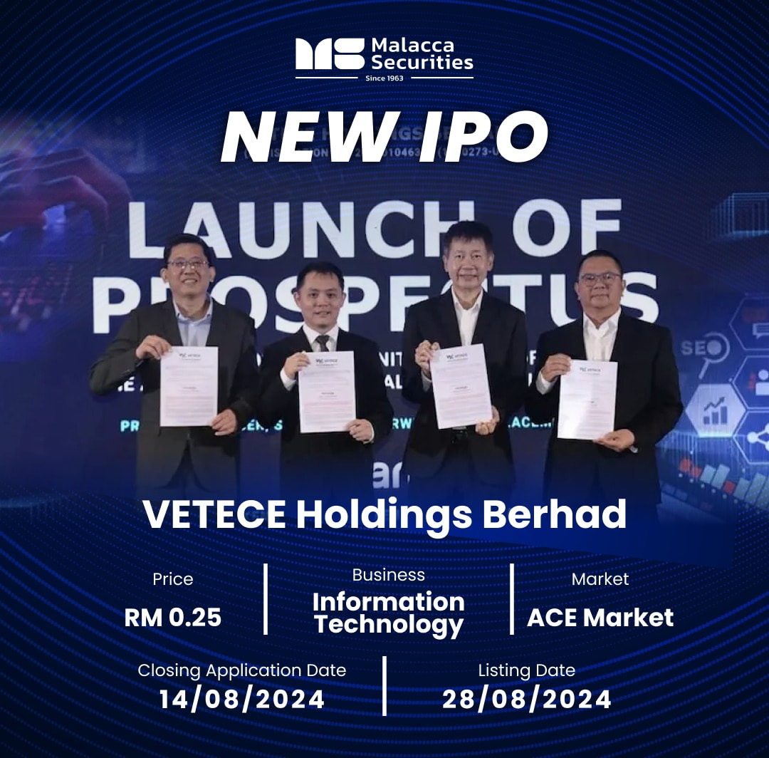 VETECE Holdings Berhad IPO: RM34.3M Raise for IT Expansion on ACE Market: vetece holdings bhd