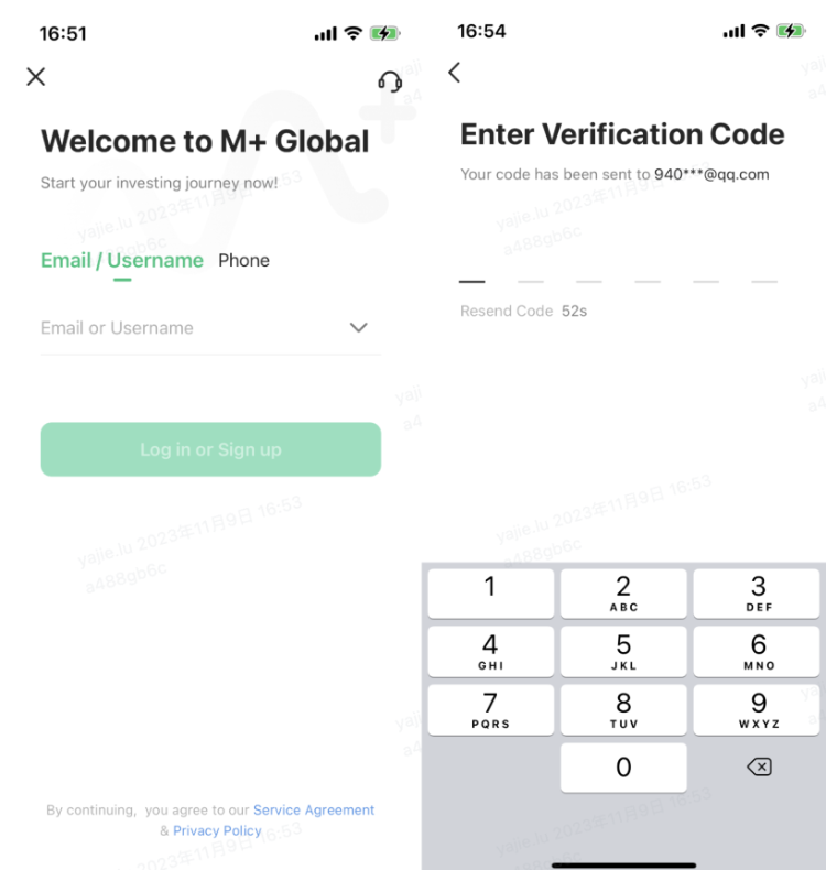 Account Opening Guidelines — M+ Global app screenshot 1