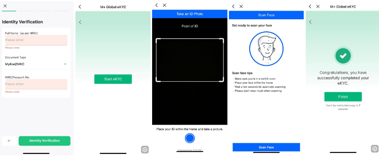 Account Opening Guidelines — M+ Global app screenshot 4