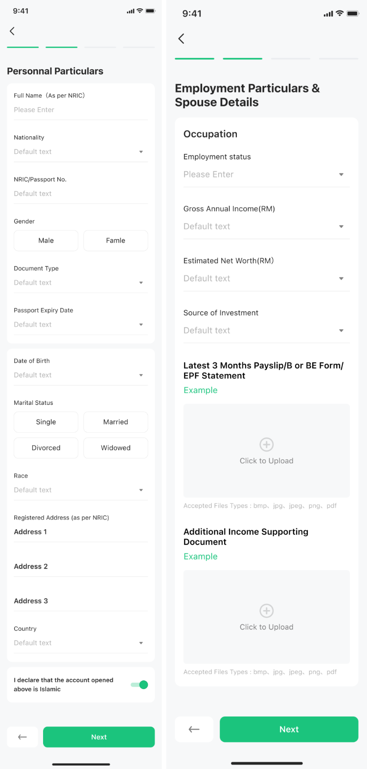 Account Opening Guidelines — M+ Global app screenshot 5
