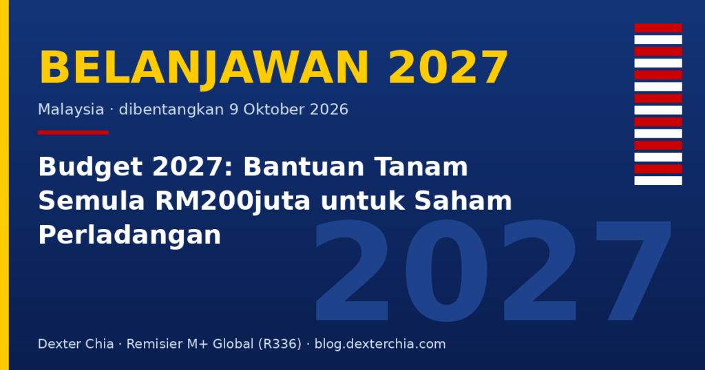Budget 2027: Bantuan Tanam Semula RM200juta untuk Saham Perladangan