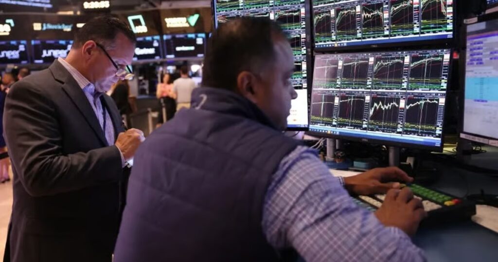 BUSINESS European stocks fall on unrest in France as Nasdaq bounces