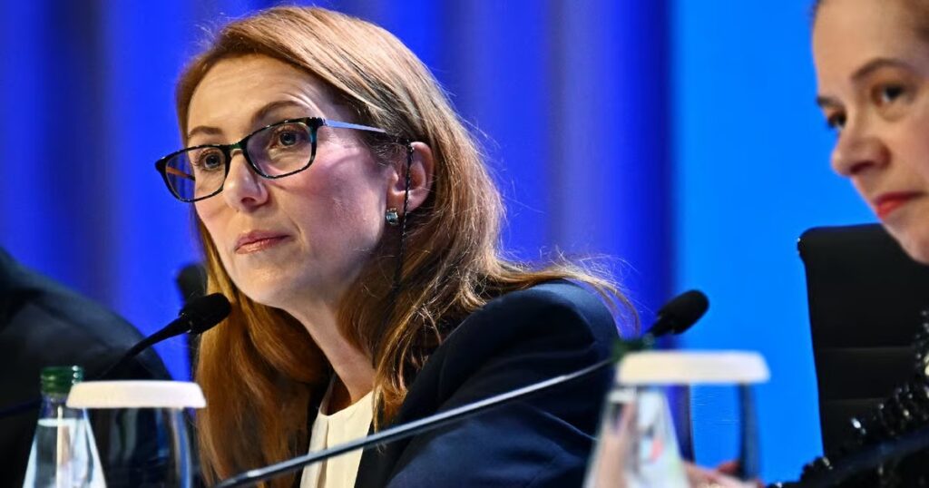 BUSINESS Leaders weigh ‘huge benefit’, risks of AI for global economy