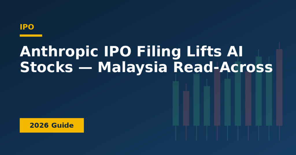 Anthropic IPO Filing Lifts AI Stocks — Malaysia Read-Across