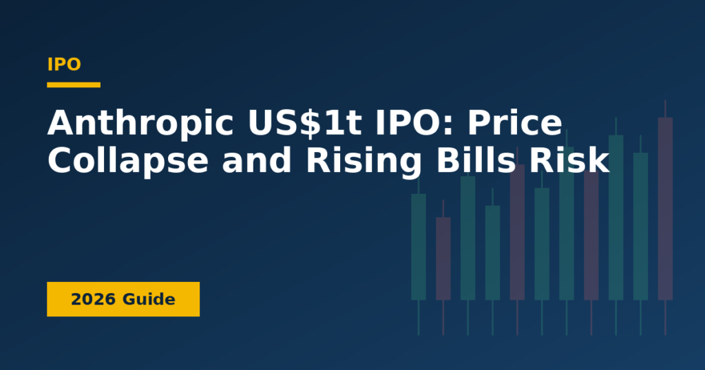 Anthropic US$1t IPO: Price Collapse and Rising Bills Risk