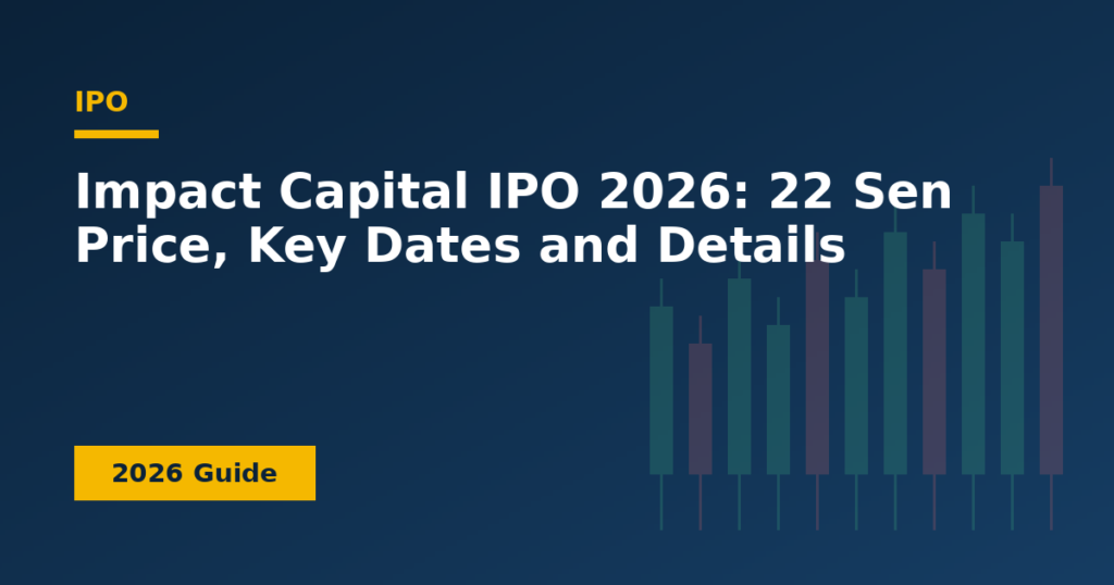 Impact Capital IPO 2026: 22 Sen Price, Key Dates and Details