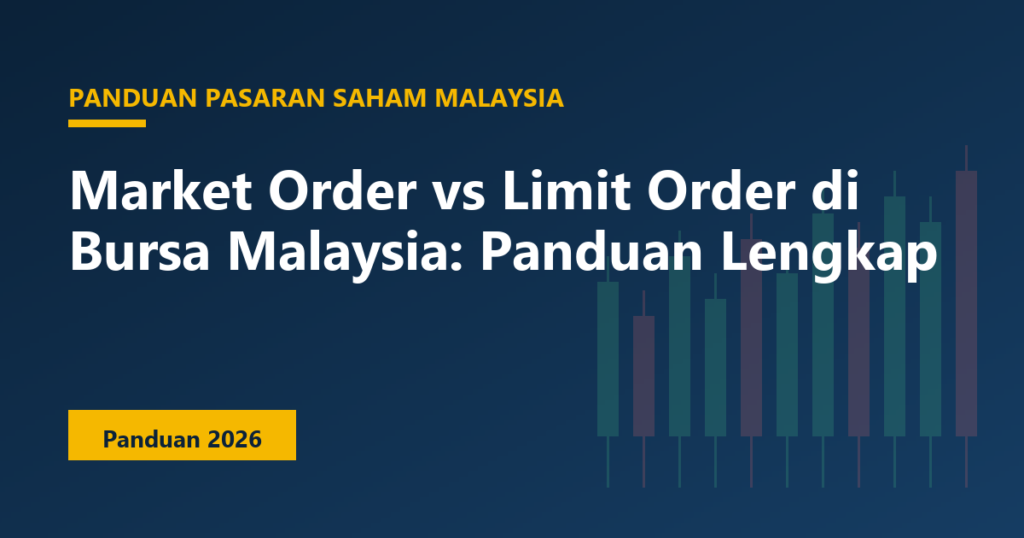 Market Order vs Limit Order di Bursa Malaysia: Panduan Lengkap