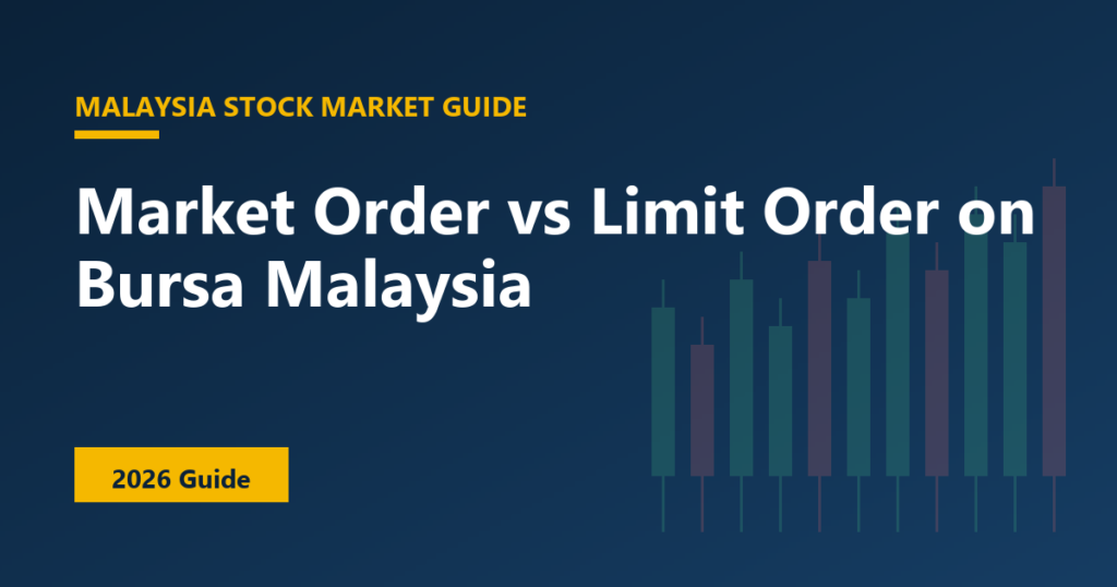 Market Order vs Limit Order on Bursa Malaysia
