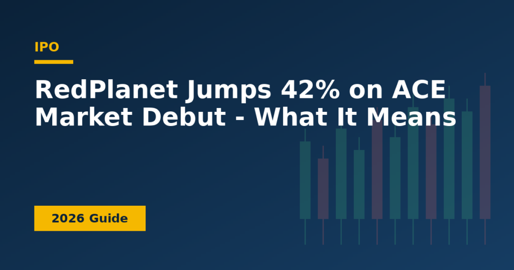 RedPlanet Jumps 42% on ACE Market Debut - What It Means