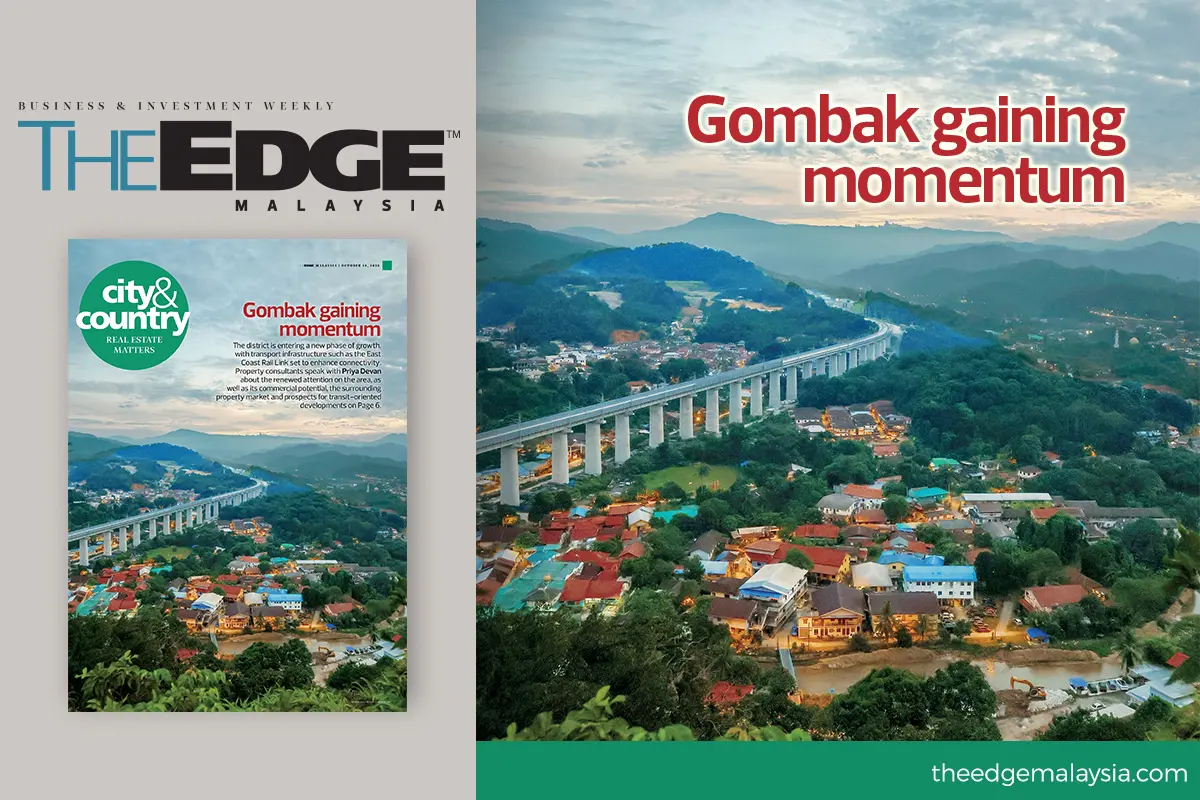 Gombak房产迎来新增长周期,东海岸铁路与综合交通站提升连通性