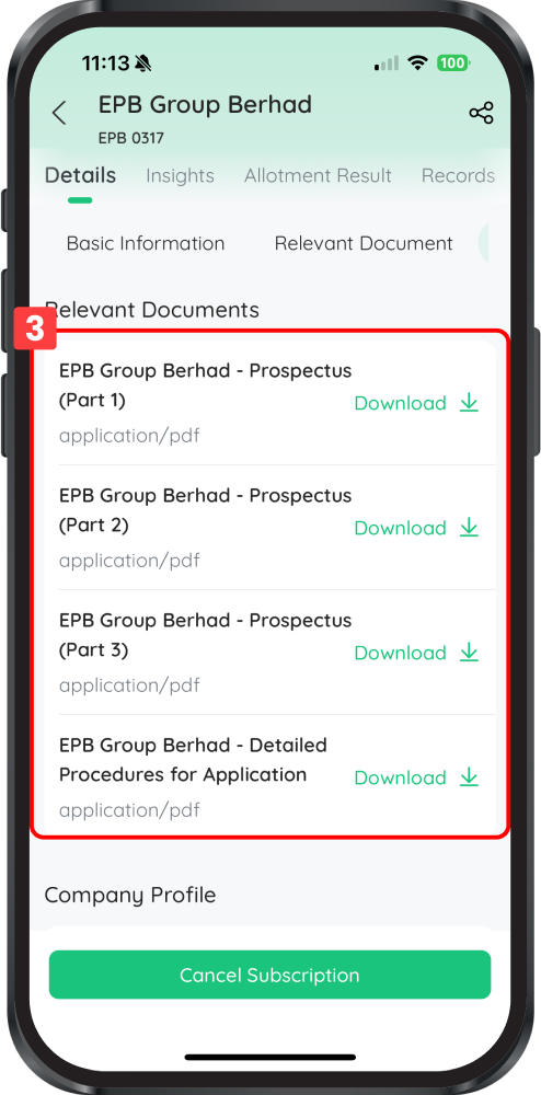 How to Apply for IPO Stocks — M+ Global app screenshot 11