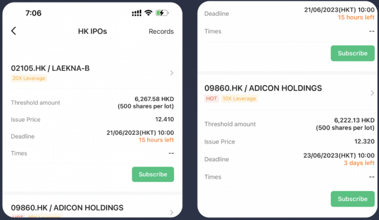 How to Subscribe for IPO (Initial Public Offering) Stocks — M+ Global app screenshot 2