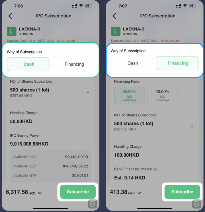How to Subscribe for IPO (Initial Public Offering) Stocks — M+ Global app screenshot 3