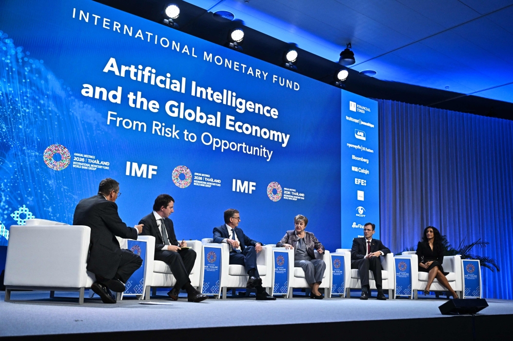 IMF says AI slowdown could knock 0.4pc off global GDP by 2028