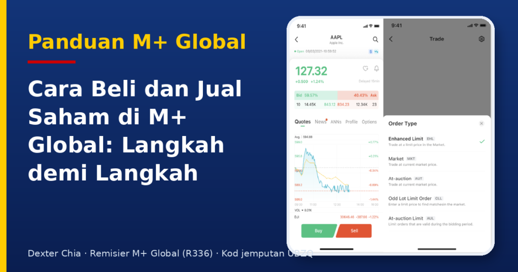 Cara Beli dan Jual Saham di M+ Global: Langkah demi Langkah