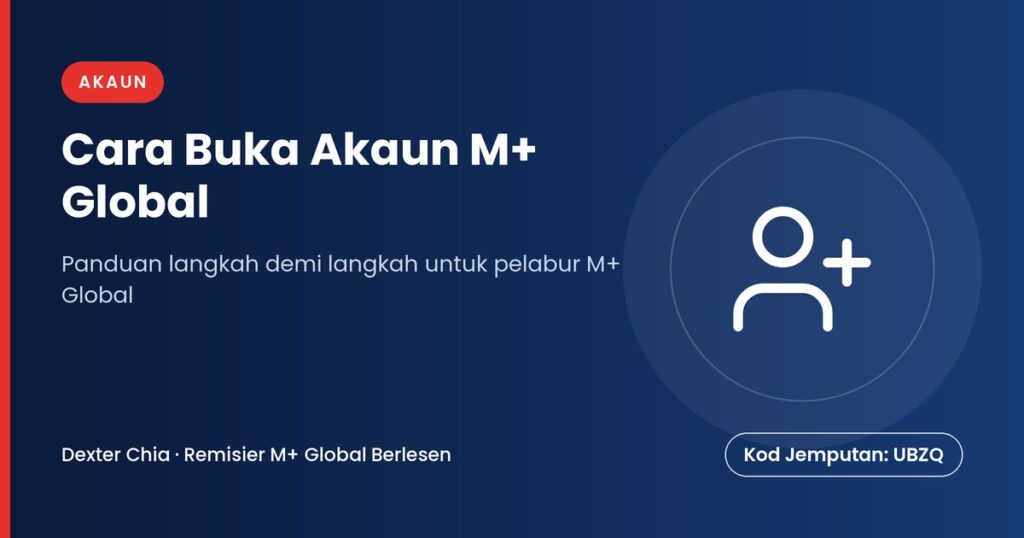 Cara Buka Akaun M+ Global — panduan M+ Global