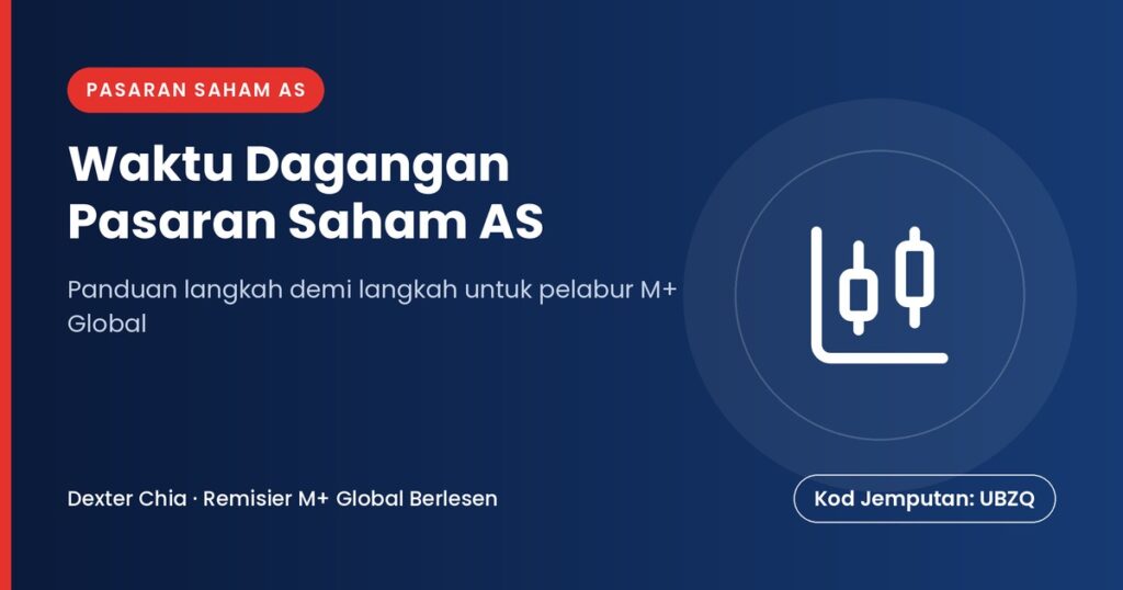 Waktu Dagangan Pasaran Saham AS — panduan M+ Global