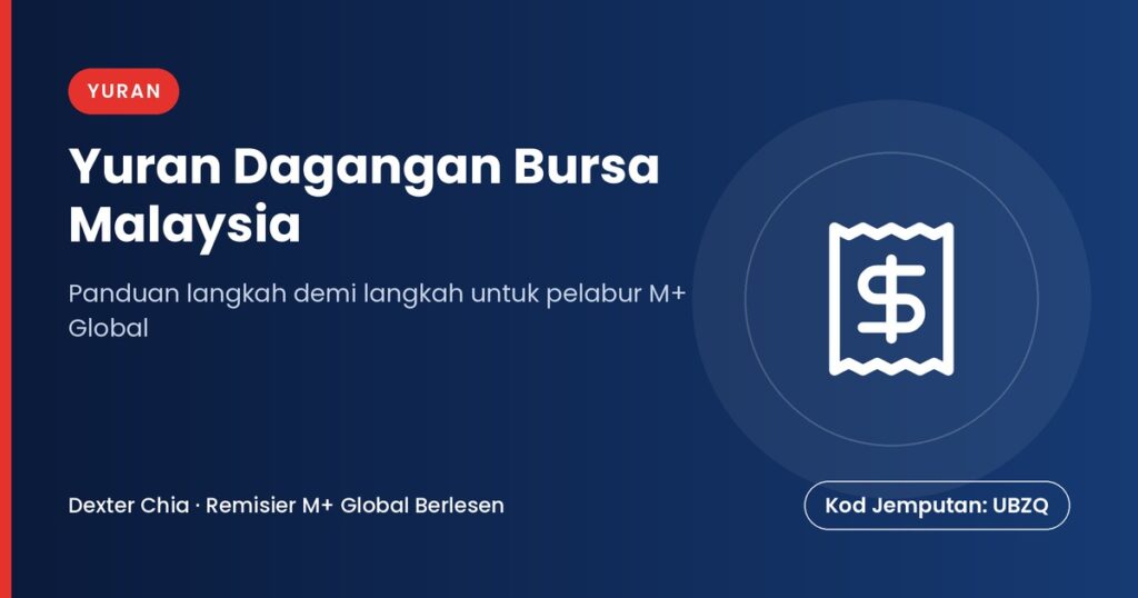 Yuran Dagangan Bursa Malaysia — panduan M+ Global