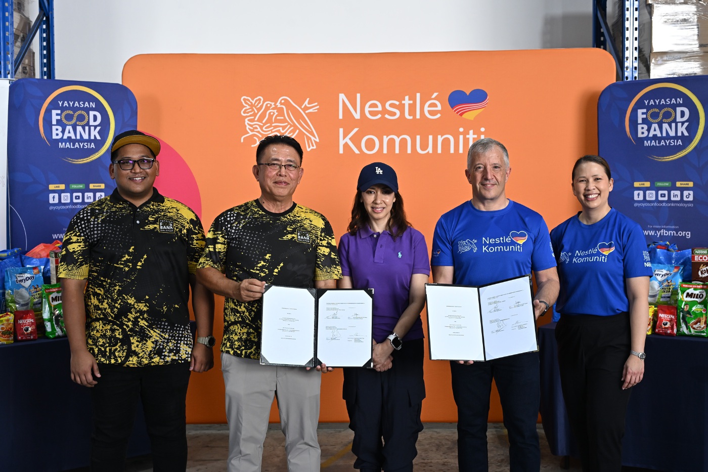 Nestlé Food Bank partnership extended for food aid