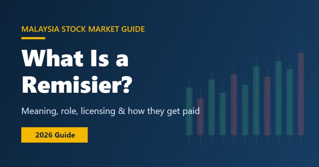 What is a remisier in Malaysia - 2026 guide