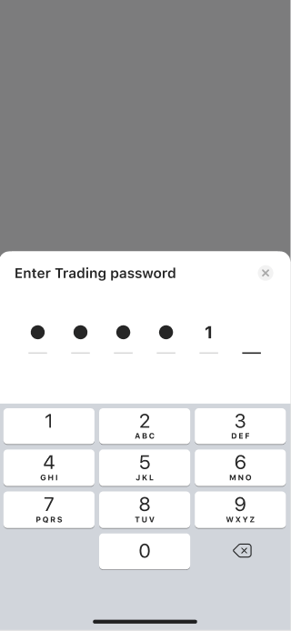 Withdrawal Instructions — M+ Global app screenshot 3